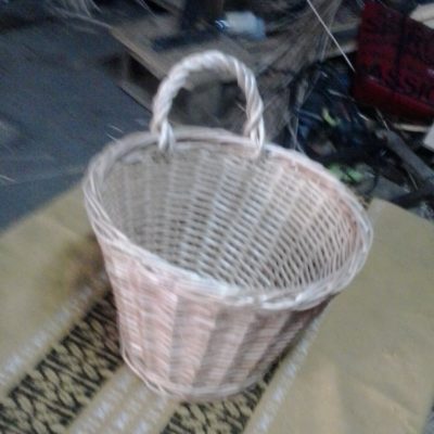 Virágkosár fali kerek